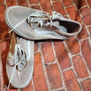 Vans Womens Sz 10 Old Skool Sneaker Shoes Guc Normal Wear